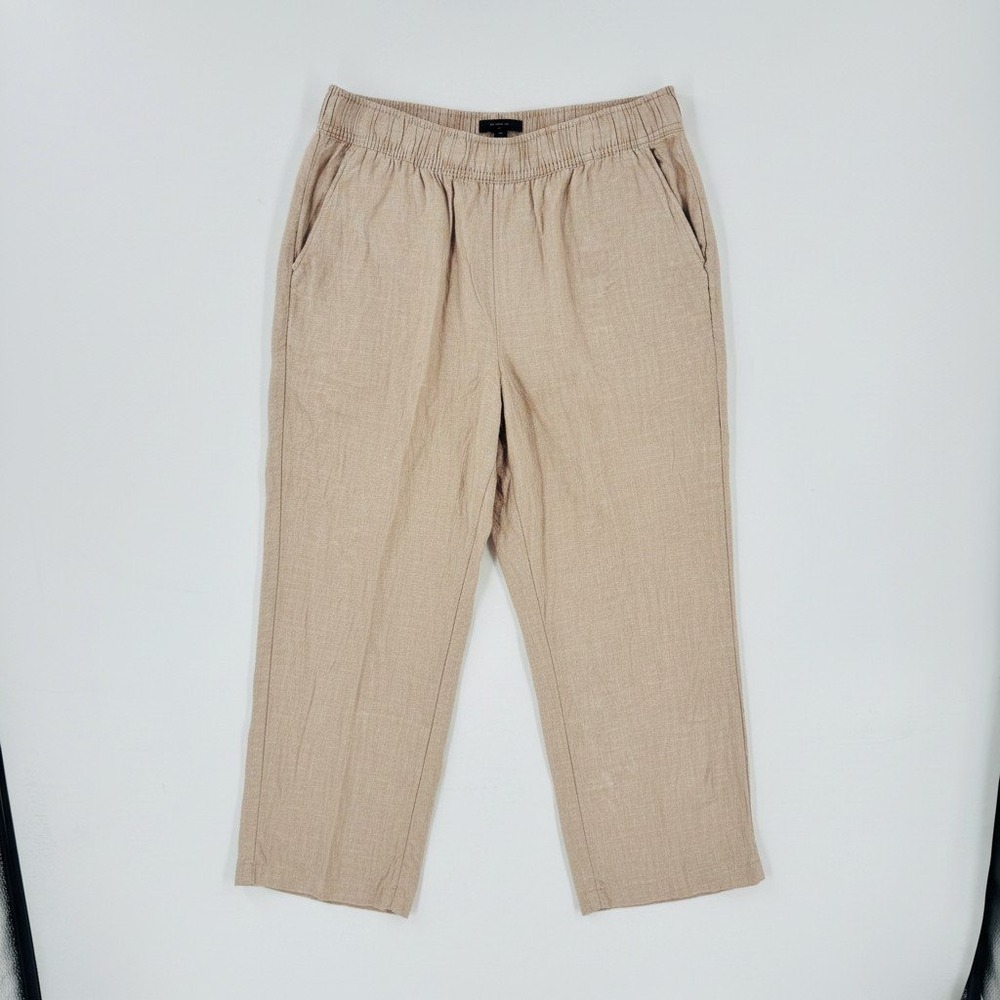 Tahari Beige Wide Leg Pants
